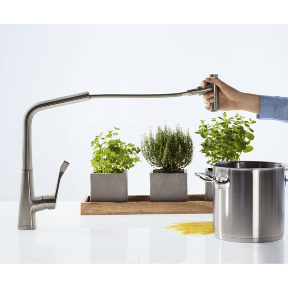Змішувач для кухні Hansgrohe Metris 14884000, фото , изображение 2