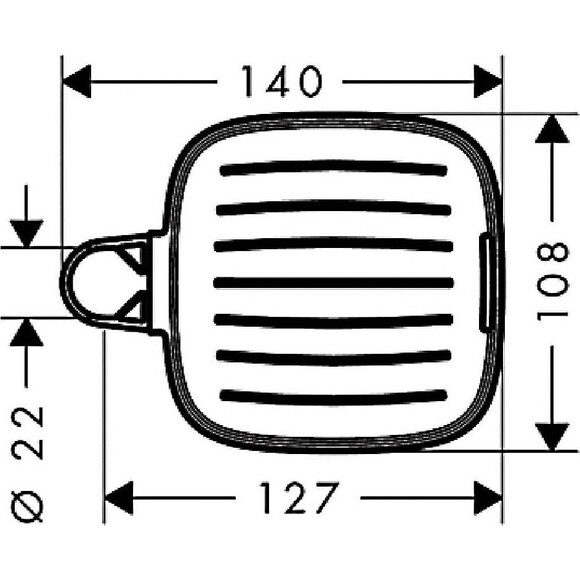 Мильниця Hansgrohe 26519000, фото , изображение 2