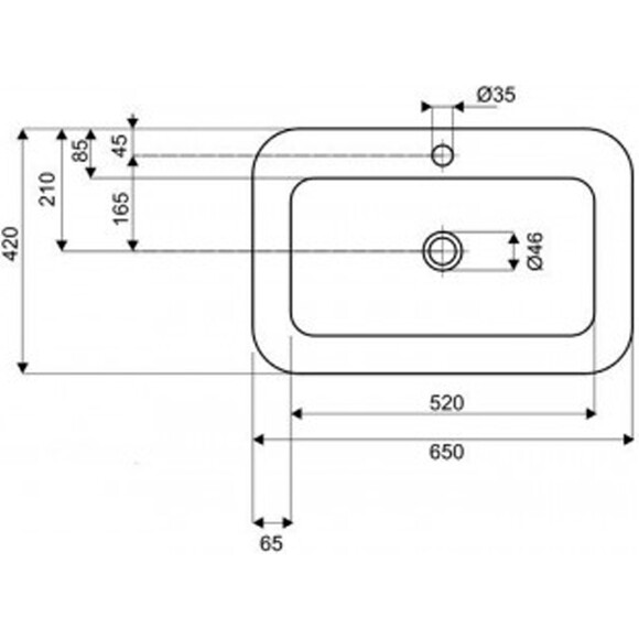 Раковина Kolo L31666900, фото , изображение 2