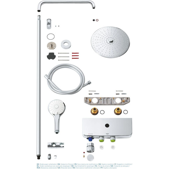 Душева система Grohe Euphoria SmartControl 26509000, фото , изображение 7