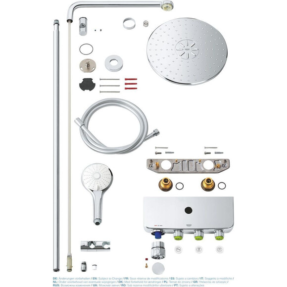 Душева система Grohe Euphoria SmartControl 26507000, фото , изображение 9
