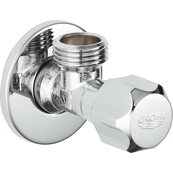Угловой вентиль 1/2" - 1/2" Grohe 2201600M, фото 