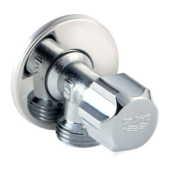 Угловой вентиль 1/2" - 1/2" Grohe 2201600M, фото 2