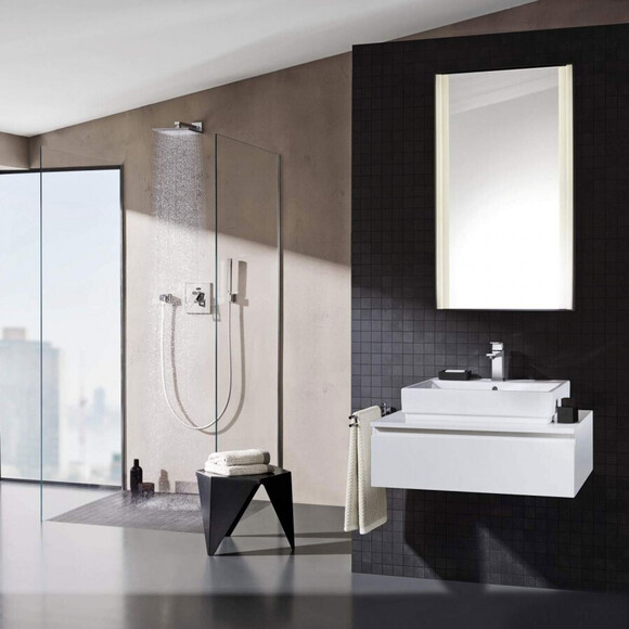 Раковина накладна 60 см Grohe Cube Ceramic 3947700H, фото , изображение 3