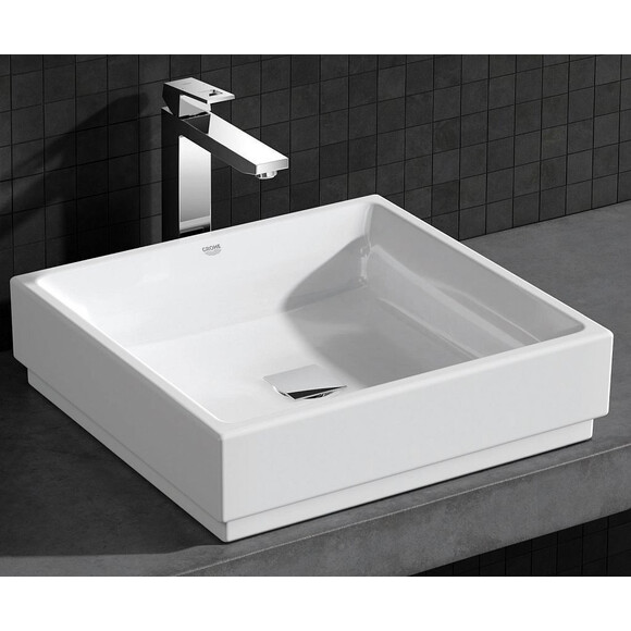 Раковина накладная 50 см Grohe Cube Ceramic 3948100H, фото 2