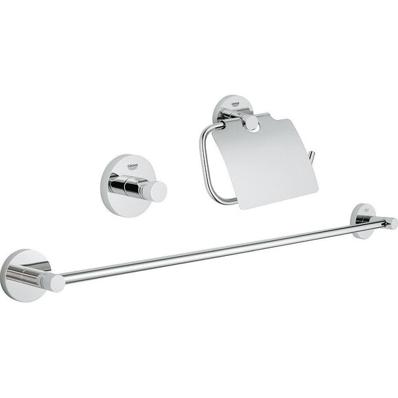 Набір аксесуарів 3 в 1 Grohe Essentials 40775001, фото 