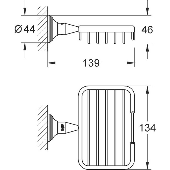 Мильниця Grohe Essentials Authentic 40659001, фото , изображение 2