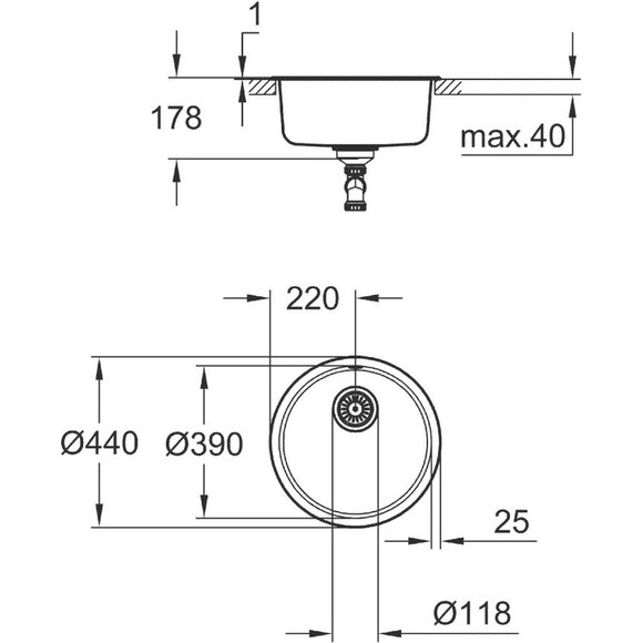 Кухонная мойка Grohe 31720SD0, фото 4