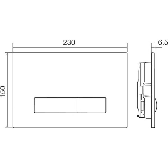 Клавіша змиву Imprese Pani i9040, фото , изображение 2