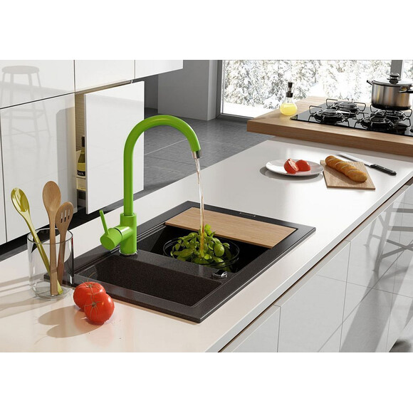 Змішувач для кухні Deante Milin BEU G62M, фото , изображение 2