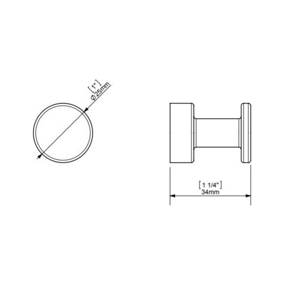 Крючок Sonia Tecno Project White 166091, фото 2