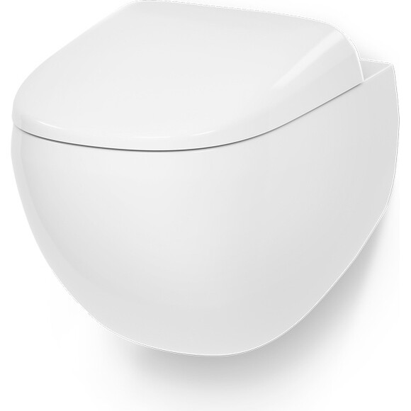 Безободковый подвесной унитаз Am.Pm Sensation Flashclean C301700WH (без сиденья), фото 