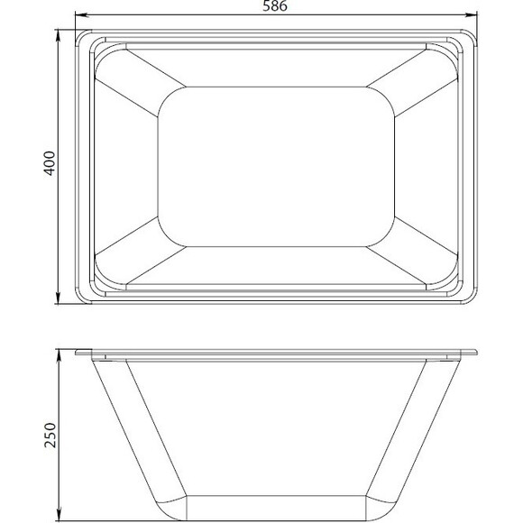 Контейнер для ванны Am.Pm Gem W90A-070-070W-C, фото 3