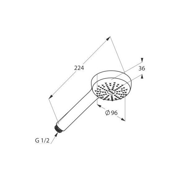 Душевая система скрытого монтажа Kludi Bozz 386300576 (7 в 1), фото 5