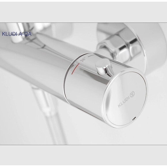 Термостатична душова система Kludi A-Qa 4909505-00, фото , изображение 6
