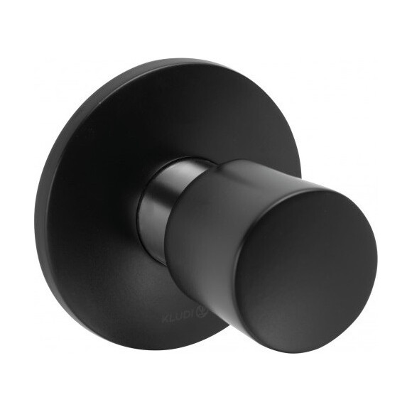 Запірний вентиль Kludi Balance 528158775 (чорний), фото 