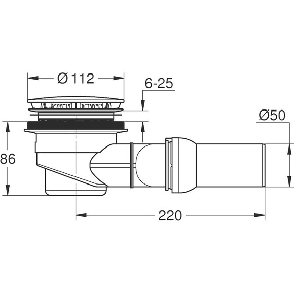 Сифон для піддону Grohe 49534000, фото , изображение 2