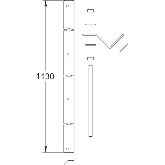 Комплект углового монтажа Grohe Rapid Sl 38562001, фото 2