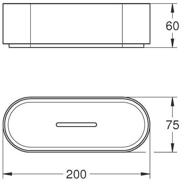 Полиця для душу Grohe Selection 41037000, фото , изображение 3