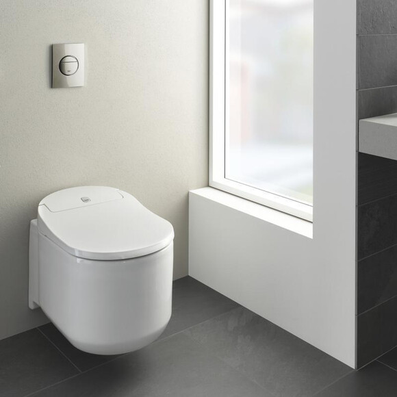 Унітаз-біде підвісний з сидінням з мікроліфтом Grohe Sensia Arena 39354SH1, фото , изображение 13