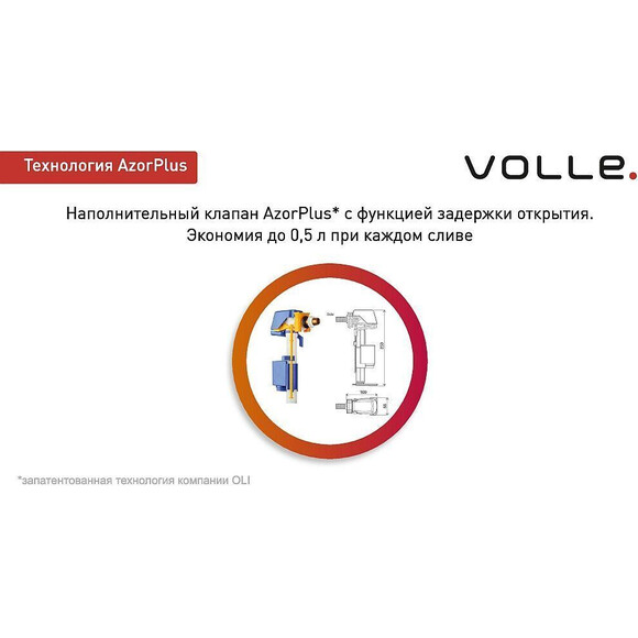 Інсталяція для підвісного унітазу 3 в 1 Volle Master Neo 201010, фото , изображение 7