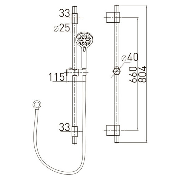 Душовий комплект Volle Nemo 15146200, фото , изображение 2