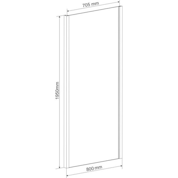 Бічна стінка 80 см Eger Lexo 599-150-80W(h), фото , изображение 4