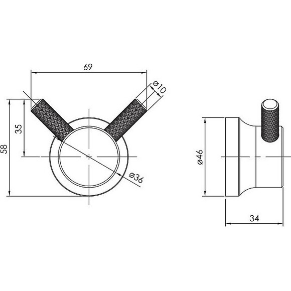 Гачок Imprese Brenta ZMK071901210, фото , изображение 2