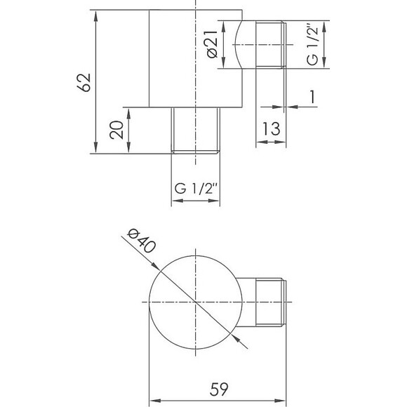 Шлангове підключення Imprese Brenta ZMK091908700, фото , изображение 2
