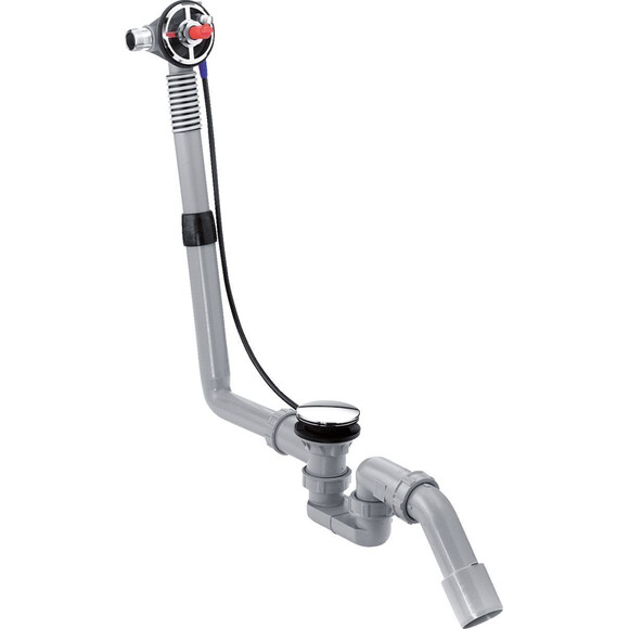 Сифон для ванны с набором для слива и перелива Hansgrohe Exafill 58115180, фото 