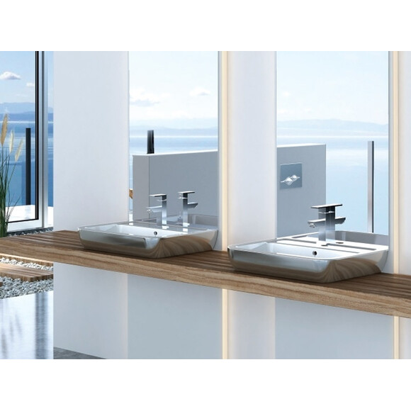 Умывальник 60 см Idevit Halley 3201-0455-12 (серебро), фото 2