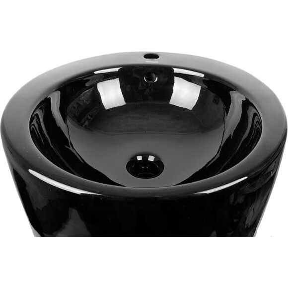 Умывальник напольный 52 см Newarc Modern 3812B (черный), фото 3