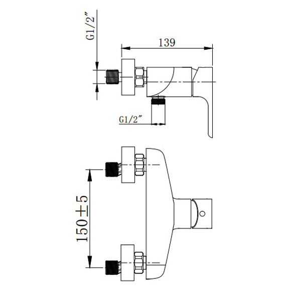 Змішувач для душу Asignatura Delight 75503800, фото , изображение 7