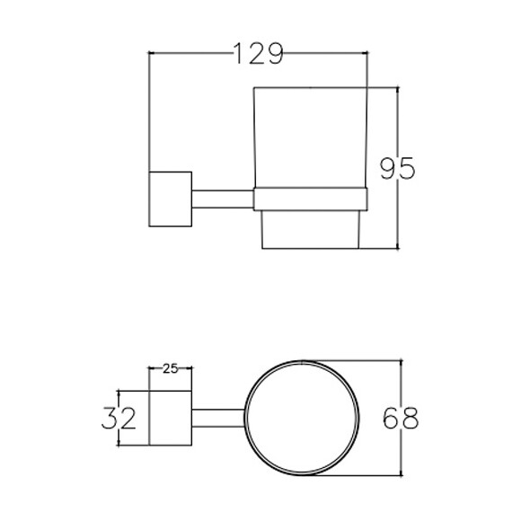 Стакан для зубных щеток Asignatura Delight 75601800, фото 2