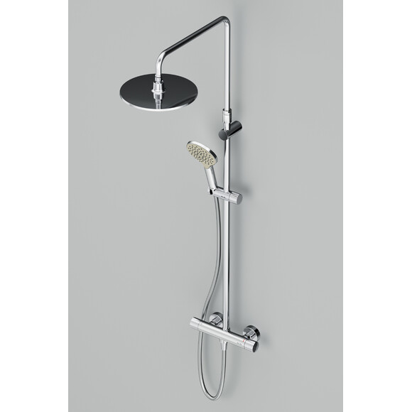 Душевая система с верхним душем Am.Pm Like F0780400 (термостат), Цвет производителя: хром, фото 5