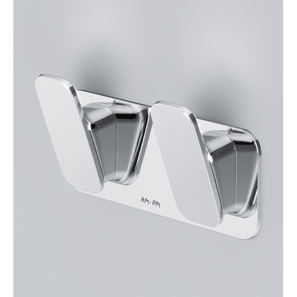Гачок подвійний Am.Pm Inspire V2.0 A50A35600, фото , изображение 3