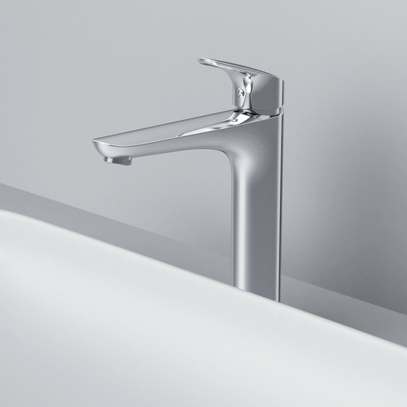 Змішувач для умивальника Am.Pm Like F8092000 (високий), фото , изображение 7