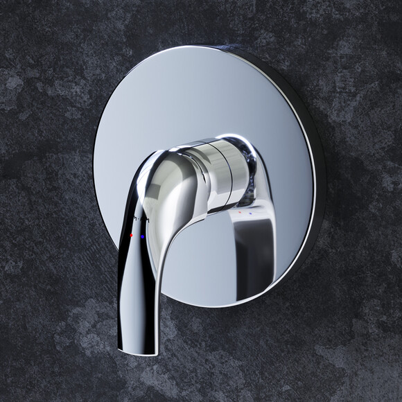 Смеситель скрытого монтажа для душа Am.Pm Sense F7575000 (внутренняя часть в комплекте), фото 2