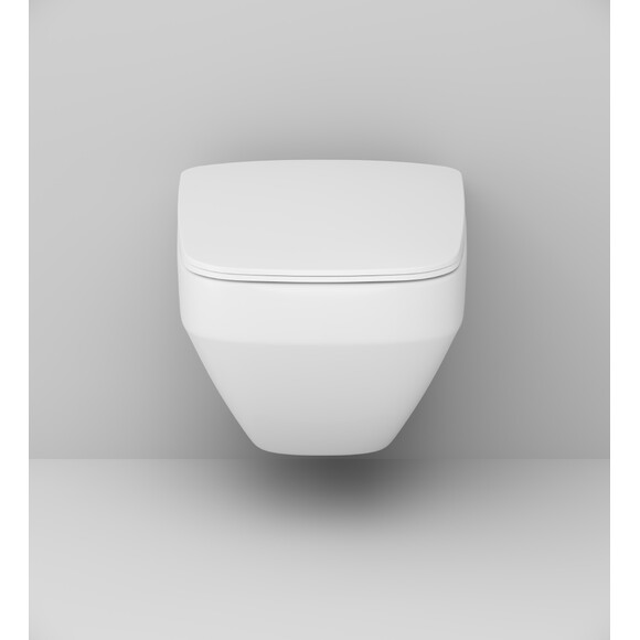 Безободковый подвесной унитаз Am.Pm Inspire FlashClean V2.0 C50A1700SC (с сиденьем микролифт), фото 7