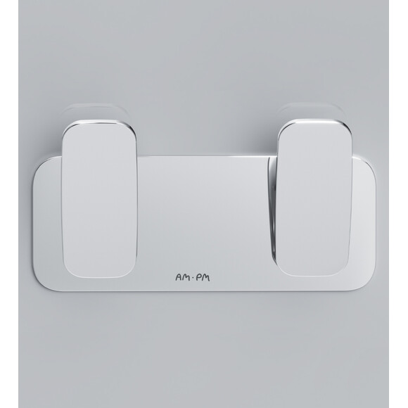 Гачок подвійний Am.Pm Inspire V2.0 A50A35600, фото , изображение 5