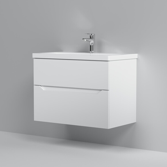 Тумба с раковиной подвесная 75 см Am.Pm GEM S M91-FHX0752-WC0752WG38, Доступные размеры: 75, Цвет производителя: белый, фото 2