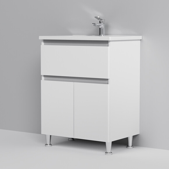 Тумба с раковиной напольная, 65 см Am.Pm X-Joy M85-FSX0653-WC0653WG38, фото 4