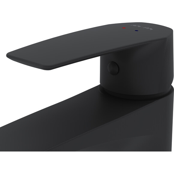 Смеситель для умывальника Am.Pm Gem F90E02122 (черный), фото 7