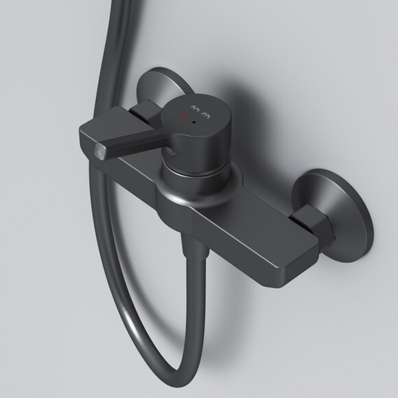 Смеситель для душа Am.Pm X-Joy S F85B20022 (черный), Цвет производителя: черный матовый, фото 7