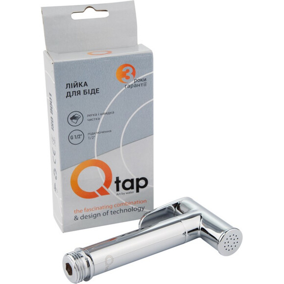 Лейка для гигиенического душа Qtap B020 CRM, фото 2