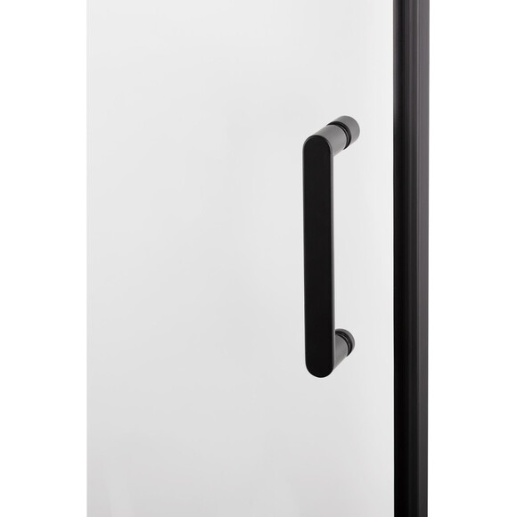 Душевая кабина без поддона 90x90 см Qtap Taurus BLA1099AC6 (профиль черный матовый, стекло прозрачное), фото 3