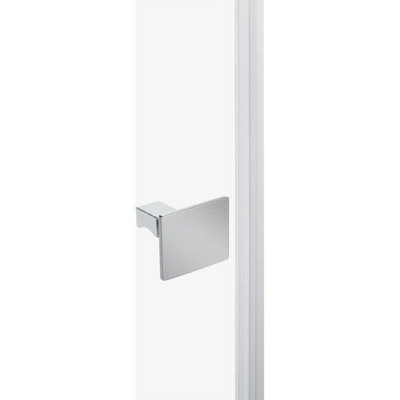 Душова кабіна без піддону 100x80 см Qtap Capricorn CRM1018RC6 (CAPCRM1018RC6, профіль хром, скло прозоре), фото , изображение 8