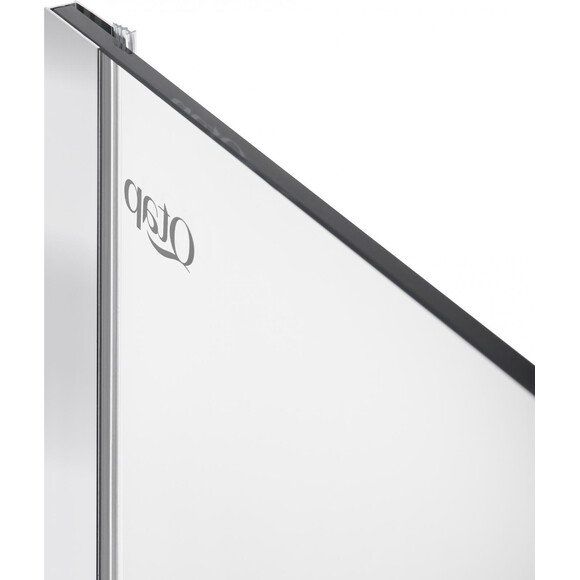 Душова кабіна без піддону 90x90 см Qtap Virgo CRM1099AC8 (профіль хром, скло прозоре), фото , изображение 2