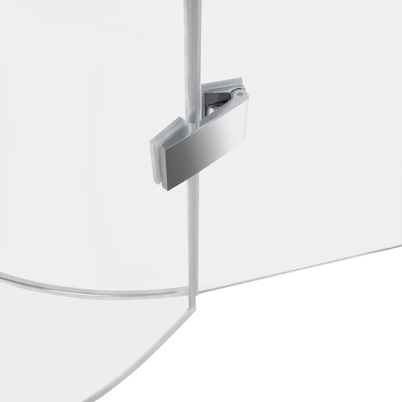 Душова кабіна без піддону 90x90 см Qtap Virgo CRM1099AC8 (профіль хром, скло прозоре), фото , изображение 8