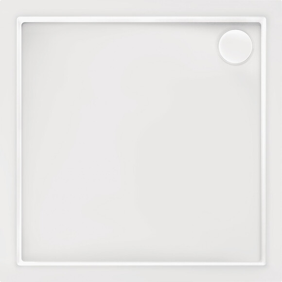 Душовий піддон Qtap Tern 301112 (TERN301112, 100x100 см, з сифоном), фото , изображение 2